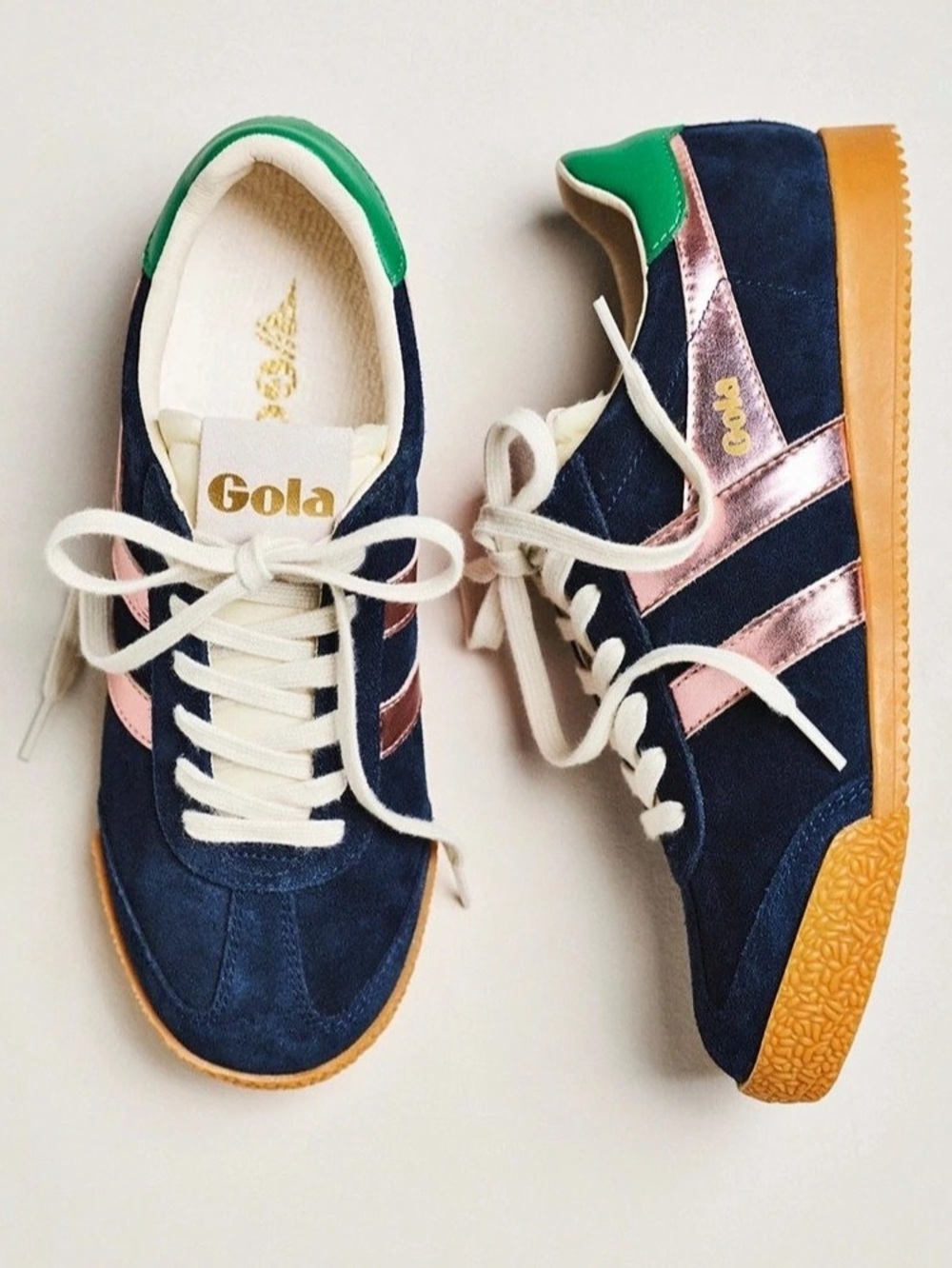 New Anthropologie Exclusive Gola Elan Glitz Sneakers size 8.5